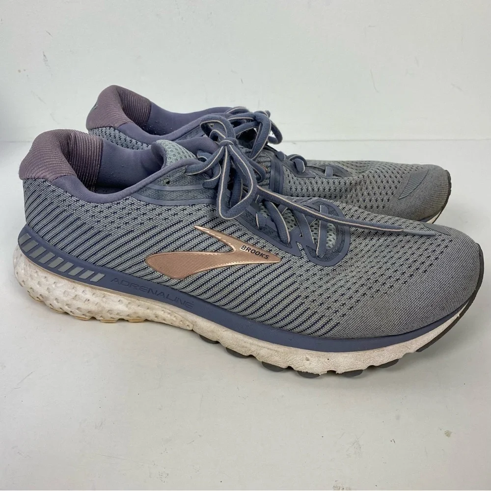 Brooks Adrenaline 20 Purple Athletic Sneakers